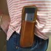 Azula Gun Holsters Springfield XDS 40 Leather Clip On OWB Belt Magazine Mag Pouch CCW TAN USA view 3