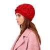 BIBITIME Unisex Handmade Knitted Brain Beanie Cap Halloween Hat (Made to fit Average Adult, Red) view 2