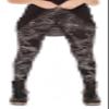 Sister Amy Women's Digital Animal Printed Ankle Elastic Tights Legging Cobweb US XL view 1