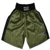 Traditional Boxing Trunks, Marine Green/Black, Kids and Adult Sizes (X-Large (Waist 34-36"))