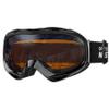 OutdoorMaster OTG Ski Goggles - Over Glasses Ski/Snowboard Goggles for Men, Women & Youth - 100% UV Protection (Black Frame + VLT 24% Orange Lens with REVO Silver) view 1