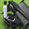 Caravan Sports GCH01051 Side Table and Cup Holder, Black view 3