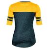 Champion Adult Women NCAA Trend Captain Half Sleeve V-Neck Tunic Tee, Black Heather, X-Small view 2