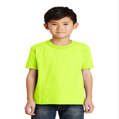 Port & Company - Youth Core Blend Tee XL Safety Green