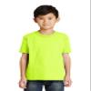 Port & Company - Youth Core Blend Tee XL Safety Green view 1