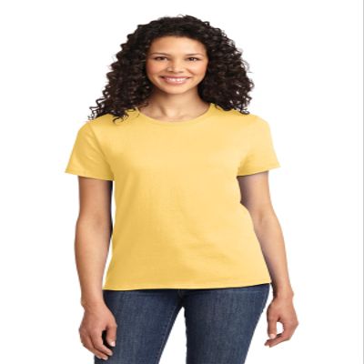 Port & Company Ladies Essential Tee Daffodil Yellow XS