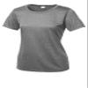 SPORT-TEK Women's Heather Contender Scoop Neck Tee | Athletic Fit T-Shirt for Gym, Running & Casual Wear, Spring & Summer Fashion view 3