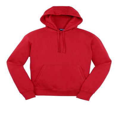 SPORT-TEK Unisex Pullover Hooded Sweatshirt True Red