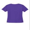 SPORT-TEK Women's PosiCharge Competitor V-Neck Tee | Workout T-Shirt for Spring & Summer Fashion, Athletic Fit Gym Clothing Purple view 3