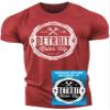 (0001) Detroit Motor City Forever T-Shirt, Detroit T-Shirts LLC Heather Red view 1