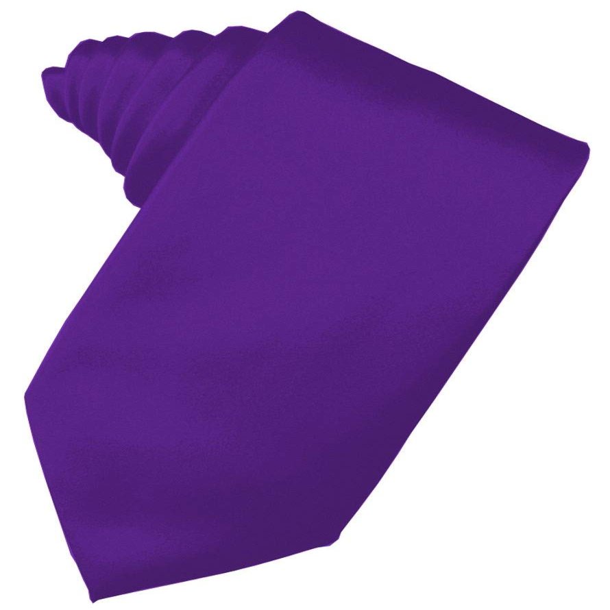 Brand Q 100% Poly-satin Tie 59" Long. 3.5" Wide.