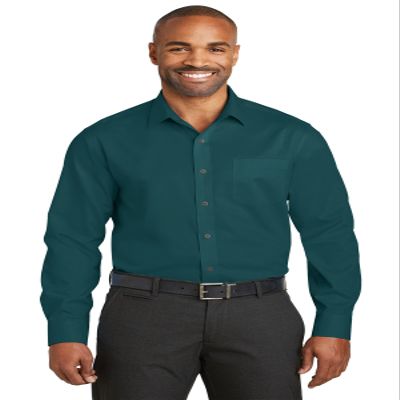 Red House Slim Fit Non-Iron Twill Shirt. RH80 Bluegrass