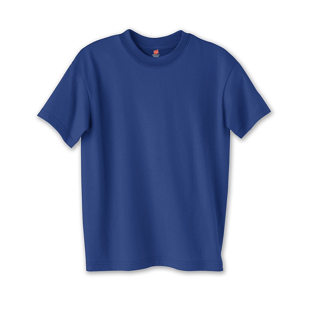 Hanes Kids' ComfortBlend EcoSmart Crewneck_Deep Royal_M
