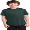 Port & Company Youth Performance Tee | UPF 50 Athletic Workout Clothing for Spring & Summer | PC380Y, Dark Green, X-Small view 1