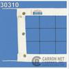 BuyBocceBalls Listing - Carron Super Pro Volleyball Net, 32' X 3', 36 Nylon, White 1/4" Kevlar Rope top, Poly Rope Bottom