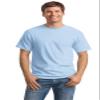 Hanes Men's TAGLESS ComfortSoft Crewneck T 4P_Light Blue_L view 1