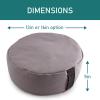 Yoga Meditation Buckwheat Bolster Pillow Cushion view 2