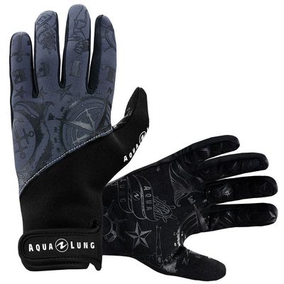 Aqualung Admiral Gloves IIi 2mm Dark Grey/Black XS