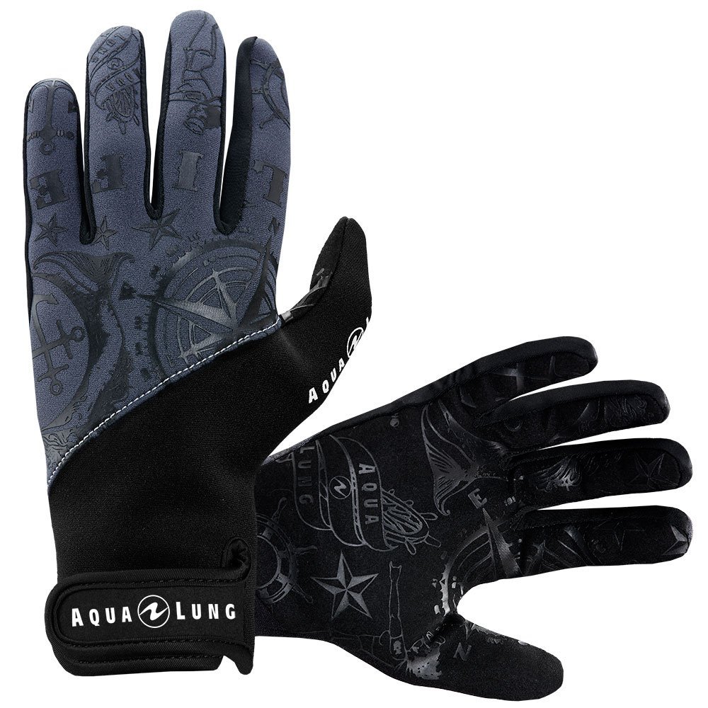 Aqualung Admiral Gloves IIi 2mm Dark Grey/Black XS
