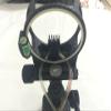 JIEXI HWYP Archery Compound Bow Sights 5 Optic Fiber Pins Bow Sights with Violet Light Pack of 1 (Carbon) view 4