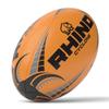 Rhino Cyclone XV Training Rugby Ball, Fluo Orange, Size 5 view 1