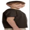Hanes Authentic TAGLESS Boys' Cotton T-Shirt_Black_S view 3