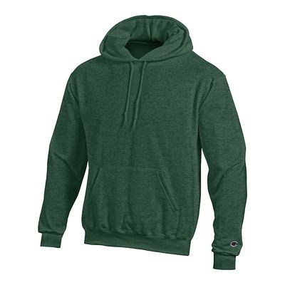 Champion Men's Double Dry Action Fleece Pullover Hood_Dk Green Heather_2XL