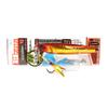 JACKALL Metal Jig Las Pateen TG 3.0 inches (76 mm), 2.8 oz (80 g), Red Gold/Magma Wave Holo Lure view 3