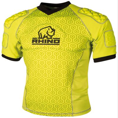 Rhino Unisex-Youth Pro Body Protection, Fluo Yellow, SY