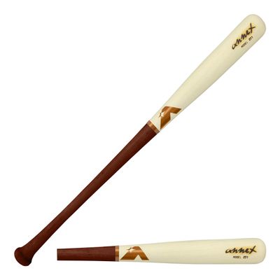 Annex Model 271 Maple Wood Baseball Bat (Walnut Handle/Natural Barrel, 32-Inch/30-Ounce)
