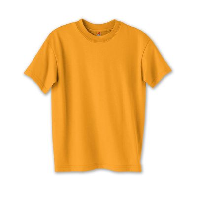 Hanes Kids' ComfortBlend EcoSmart Crewneck_Gold_XS
