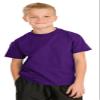 Hanes Authentic TAGLESS Boys' Cotton T-Shirt_Purple_L view 2