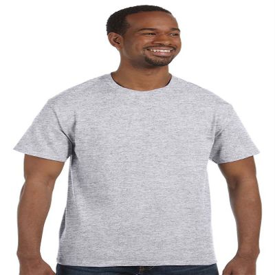 Hanes TAGLESS T-Shirt_Ash_S