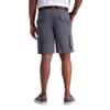 Haggar Men's Stretch Comfort Cargo Flat Front Short, Charcoal, 42 view 3
