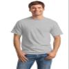 Hanes Men's TAGLESS ComfortSoft Crewneck T 4P_Light Steel_M