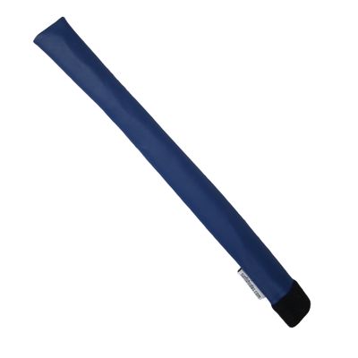 Sunfish Leather Golf Alignment Stick Cover Holds 2 Sticks Blue
