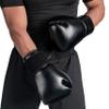 Sanabul Battle Forged Boxing Gloves for Men & Women, Kickboxing MMA, Muay Thai Gloves and Heavy Bag Training Punching & Sparring, Black 10 oz view 2