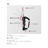 Golden Mean GM Carabiner Scissor Red. view 3