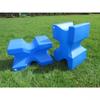 Classic Showjumps Pro-Jump X-Block (One Size) (Red) view 4