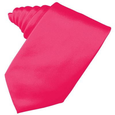 Brand Q 100% Poly-satin Tie 59" Long. 3.5" Wide.