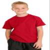 Hanes Authentic TAGLESS Boys' Cotton T-Shirt_Deep Red_XS view 2