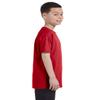 Hanes Authentic TAGLESS Boys' Cotton T-Shirt_Deep Red_XS view 3