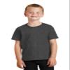 Port & Company - Youth Core Cotton Tee XL Dark Heather Grey view 1