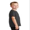 Port & Company - Youth Core Cotton Tee XL Dark Heather Grey view 2