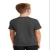 Port & Company - Youth Core Cotton Tee XL Dark Heather Grey view 3