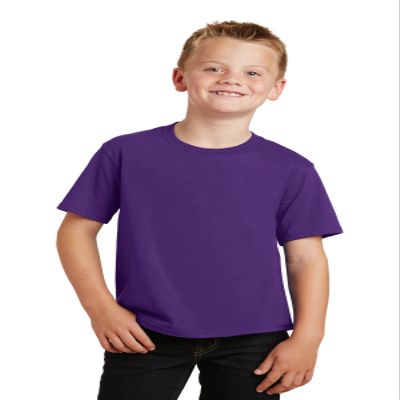 PORT AND COMPANY Fan Favorite Tee (PC450Y) Team Purple, XS