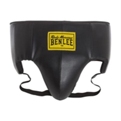 BENLEE Groin Protector Faux Leather Lucca, Color:Black, Size:2XL