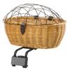 M-Wave Bicycle Wicker Pet Basket Front or Rear Mount, 17 x 12 x 8.5 in view 1