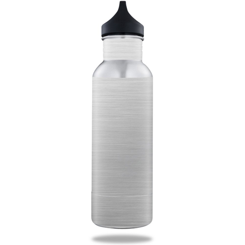 MightySkins Skin Compatible with BottleKeeper 12 oz Standard wrap Cover Sticker Skins Cold Steel