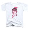 David Bowie Aladdin Sane Toddler T-Shirt Medum White view 1